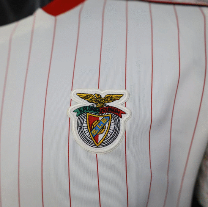 2526 Benfica white casual wear player top - Image 3