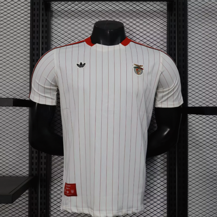 2526 Benfica white casual wear player top - Image 1