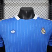 2526 Real Madrid Blue Casual Player's Top - Image 2
