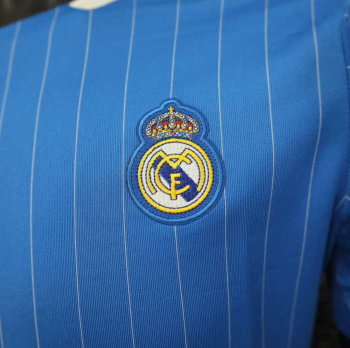2526 Real Madrid Blue Casual Player's Top - Image 3