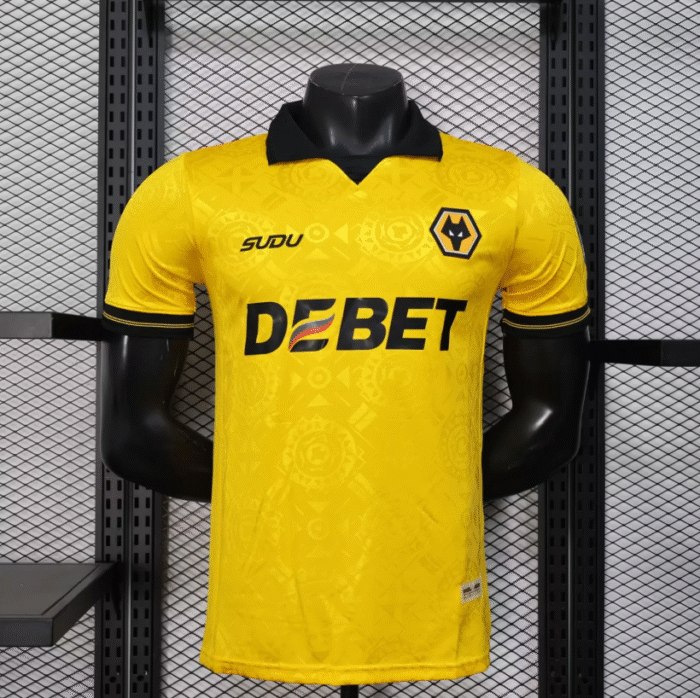 2526 Wolverhampton Wanderers home player edition jersey - Image 1