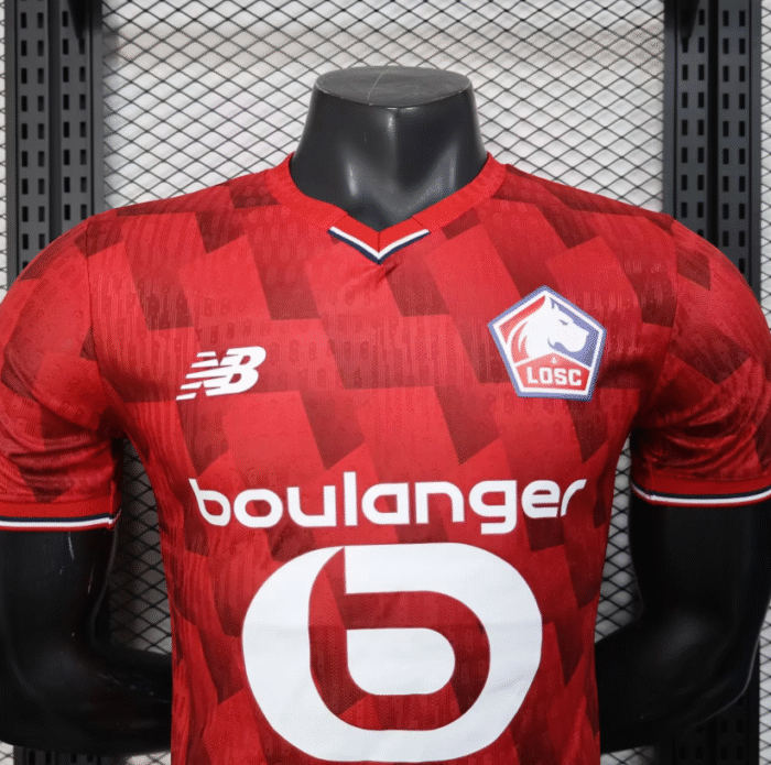 2526 Lille home player edition jersey - Image 3