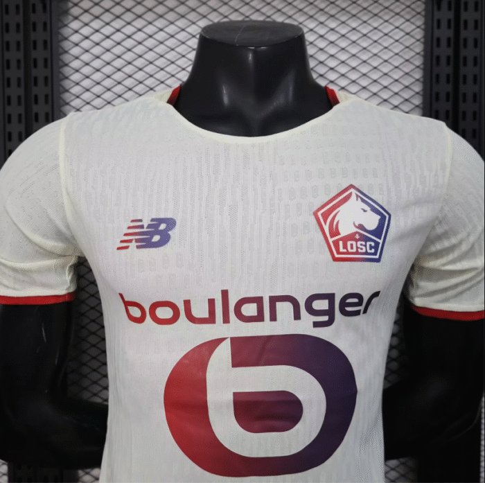2526 Lille away player edition jersey - Image 3