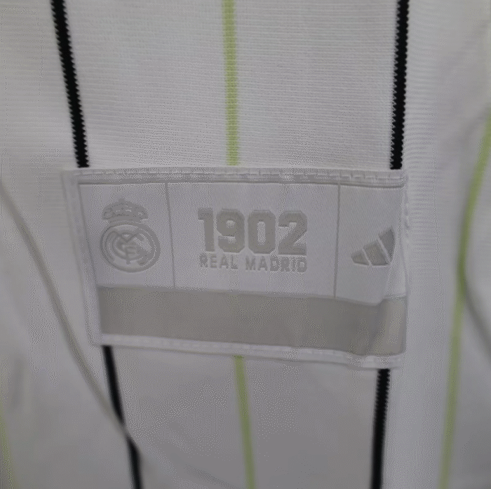 2526 Real Madrid baseball jersey player edition jersey - Image 6