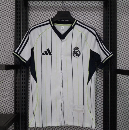 2526 Real Madrid baseball jersey player edition jersey