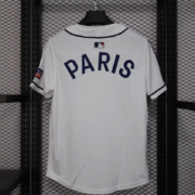 2526 Paris baseball jersey player edition jersey - Image 7