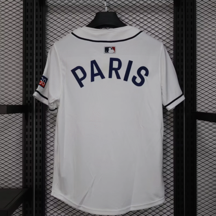 2526 Paris baseball jersey player edition jersey - Image 7