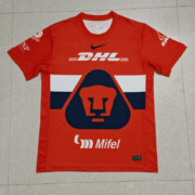 2526 cougar goalkeeper orange red football shirt