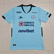 2526 Blue Cross Goalkeeper Light Blue Football Shirt