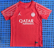 2526 Paris third away red football shirt