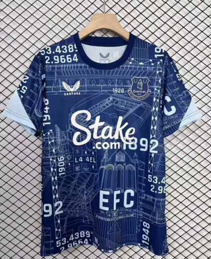 2526 Everton training uniform football shirt