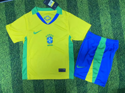 2526 Brazil Home Children's Football Shirt