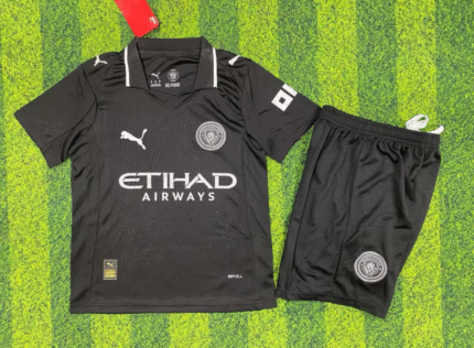 2526 Manchester City's second away children's football kit