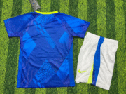 2526 Brazil away children's football kit - Image 3