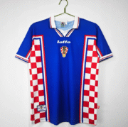 1998 Croatia away retro football shirt