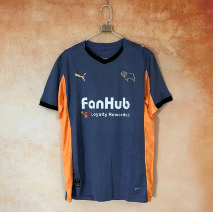 25-26 Derby County away football shirt